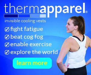 thermapparel. Invisible cooling vests. Fight fatigue, beat brain fog, enable exercise, explore the world. Learn More.